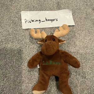 L.L. Bean Chocolate Moose Stuffed Animal